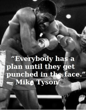 everybody has a plan until they get punched in the mouth t shirt