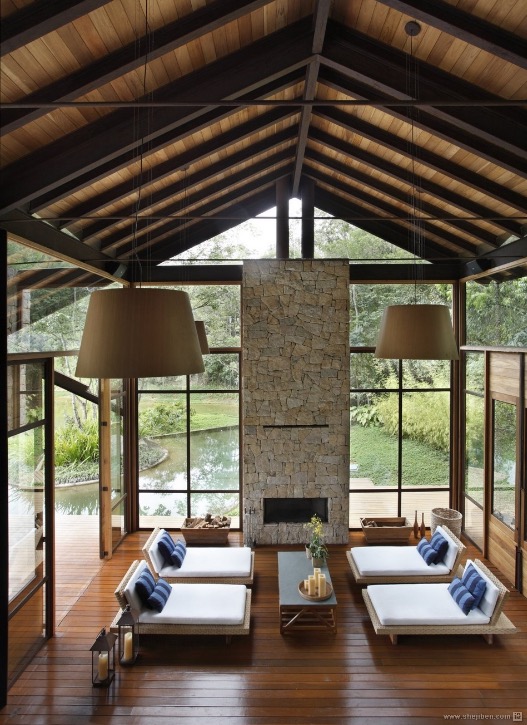 living-room-of-stone-wood-and-glass