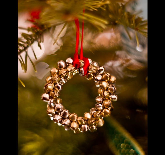 Bell on Christmas tree