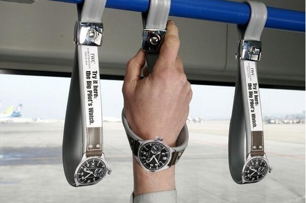 Clever Ad for watches