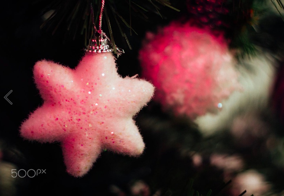 Decoration for the new year and Christmas