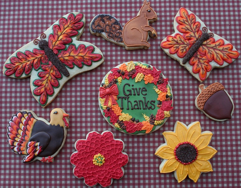 Give Thanks cookies