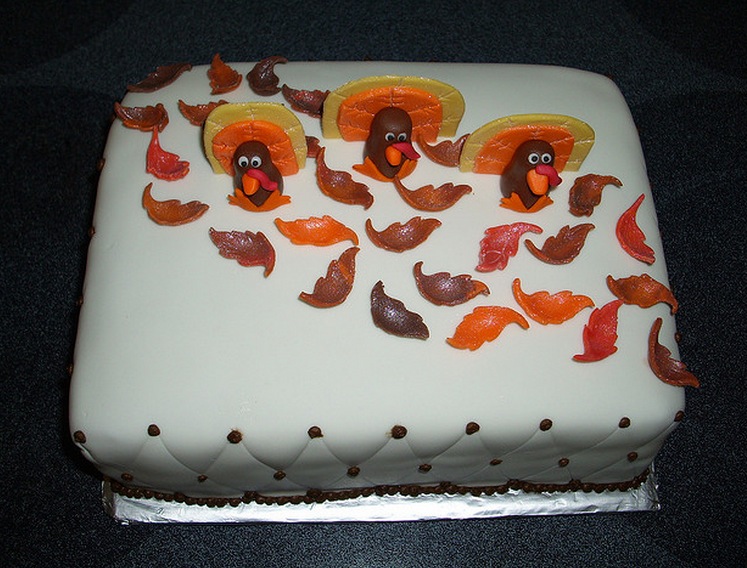 Thanksgiving Turkey cake