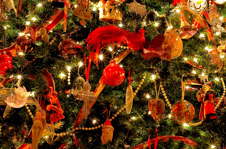 christmas tree sparkles