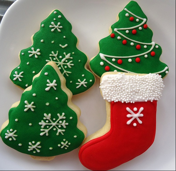 Christmas Tree Cookies