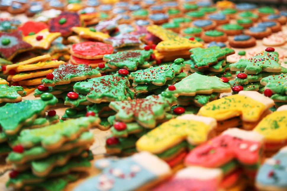 Colorful Christmas Cookies
