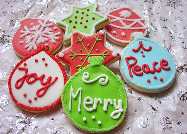 Decorated sugar cookies