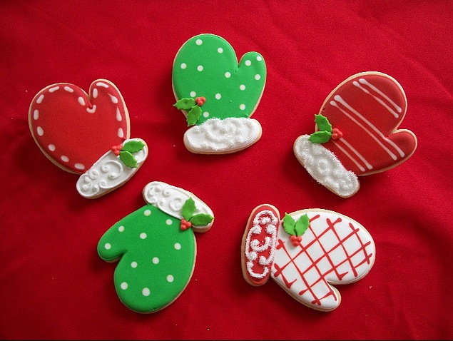 Mitten Cookies