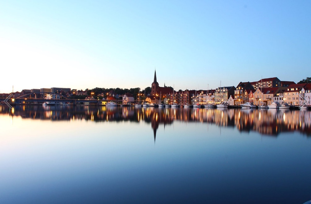 Sønderborg landscape reflection