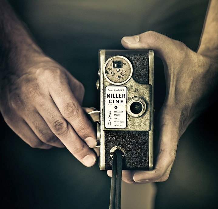 Vintage Camera Hands Photography