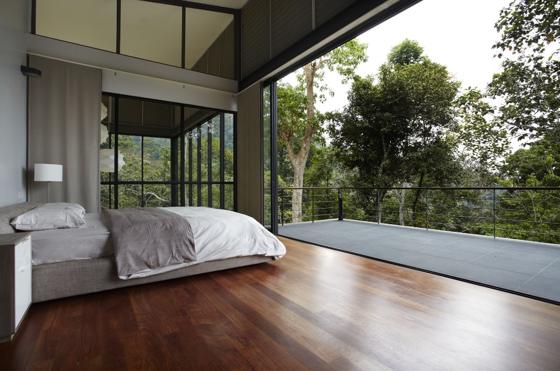Bedroom with a view