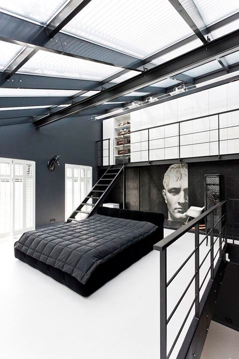 Bedroom with its own loft