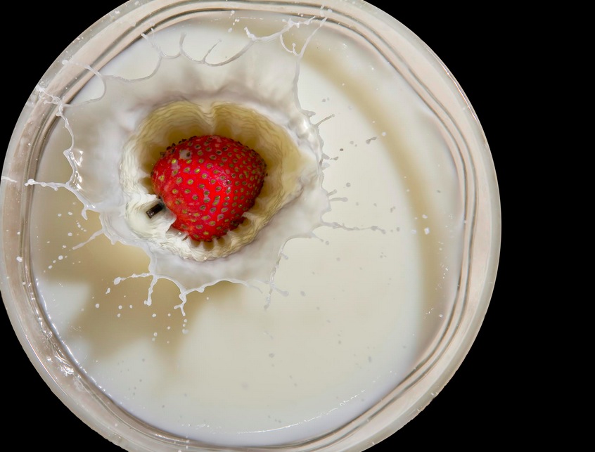 Strawberry splash
