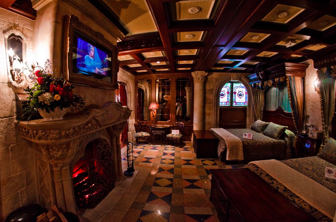The Suite in Cinderella's Castle at Disney World