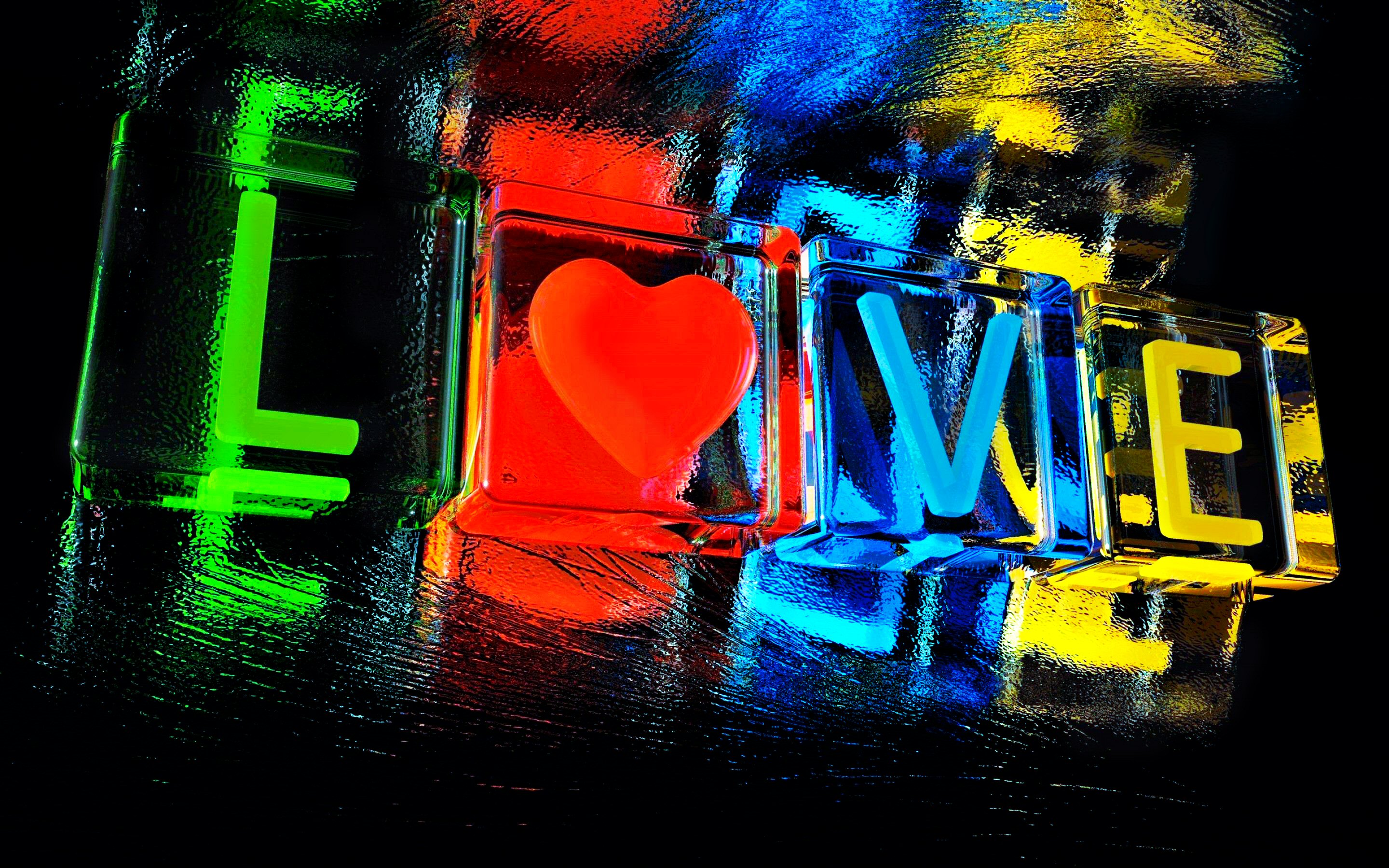 colorful love