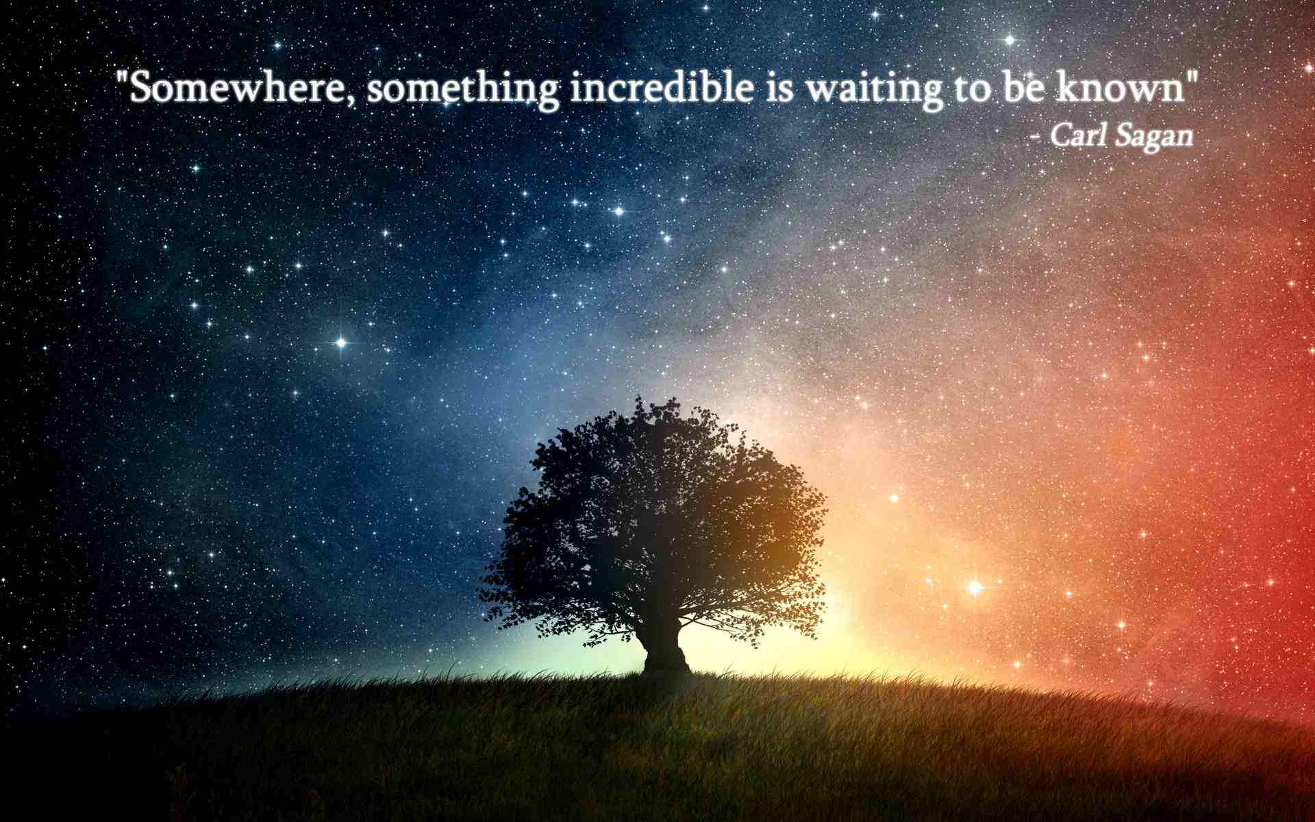 somewhere something