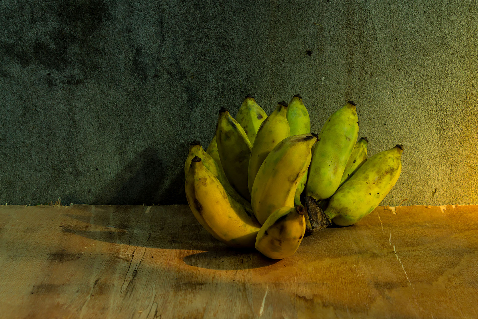 Banana still life