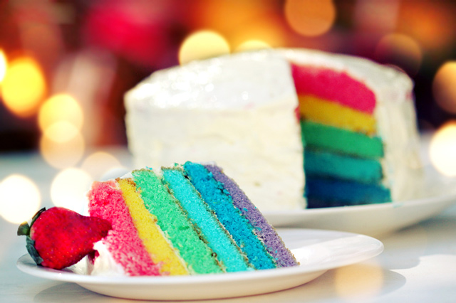 Rainbow Cake