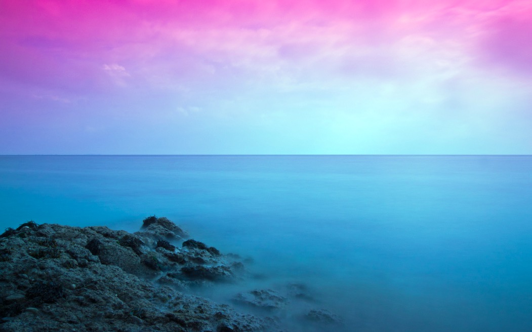 COLORFUL SEASCAPE