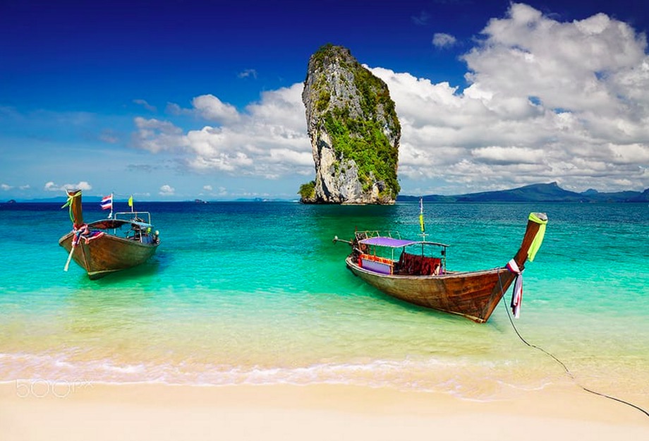 Tropical beach, Andaman Sea, Thailand