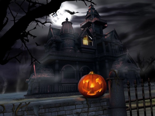 House and Pumpkin