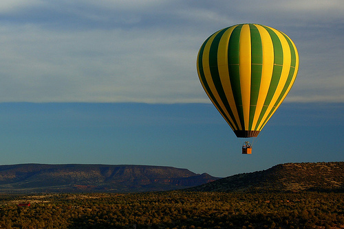 Floating Over Sedona by Scott Ableman