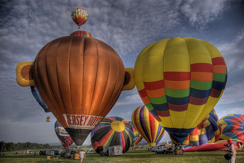 Jersey Boys Balloon by Bob Jagendorf