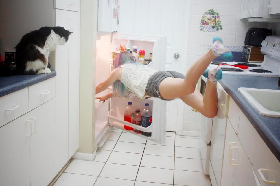 Dont leave the fridge open