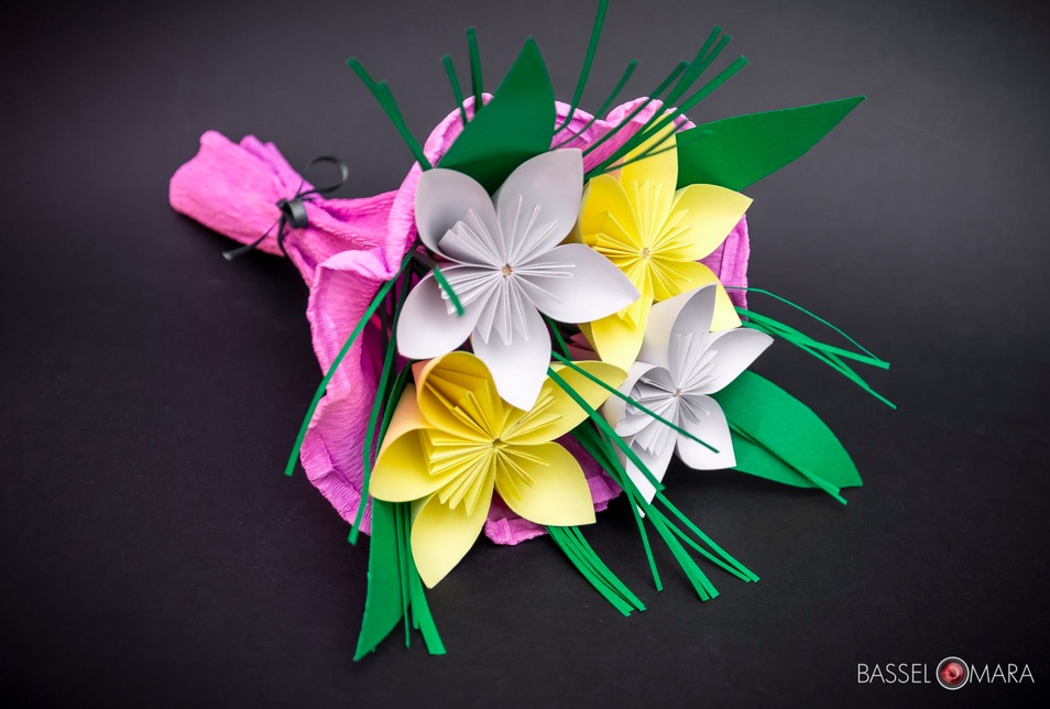 Origami Flower Bouquet