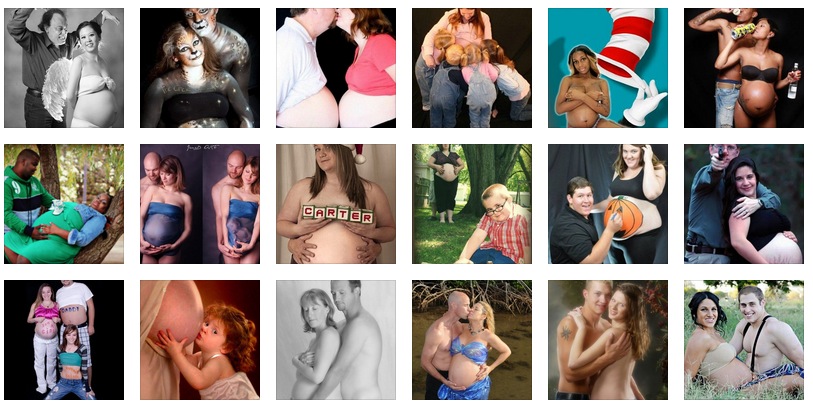 awkward pregnancy photos