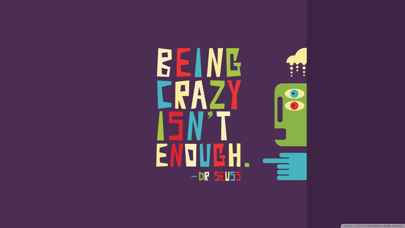 being crazy is'nt enough