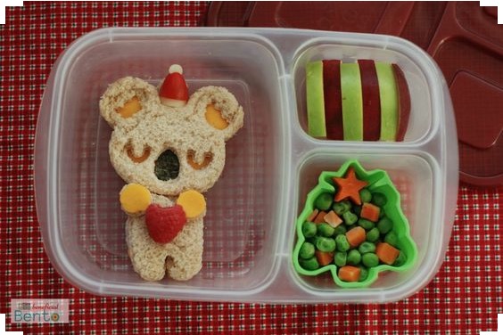 Adorable koala is a ham and cheese sandwich