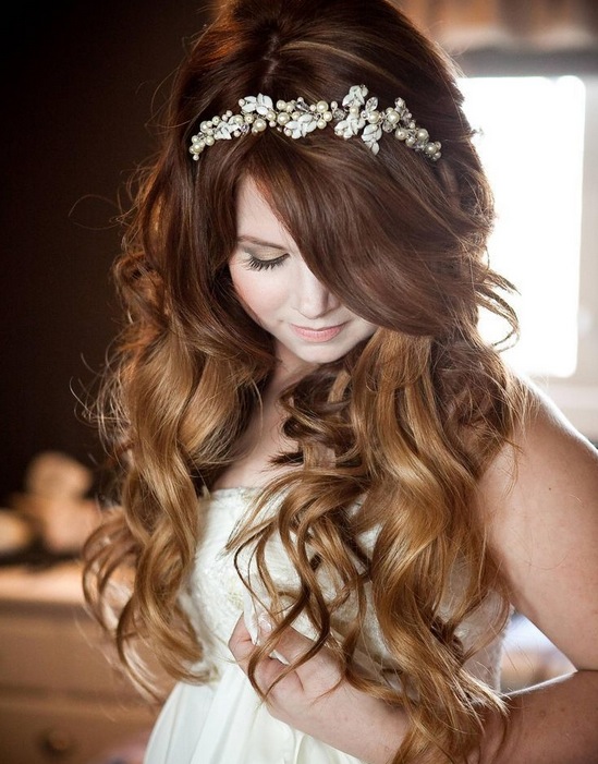 Gorgeous Bridal Hairstyle for long hair