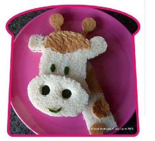 Have fun with your food sandwich art!