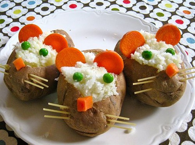 mice potatoes