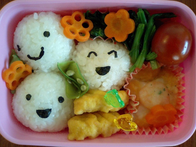 smiles onigiri three