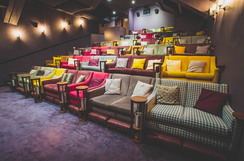 Comfy movie theater