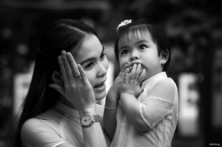 Mother and daughter