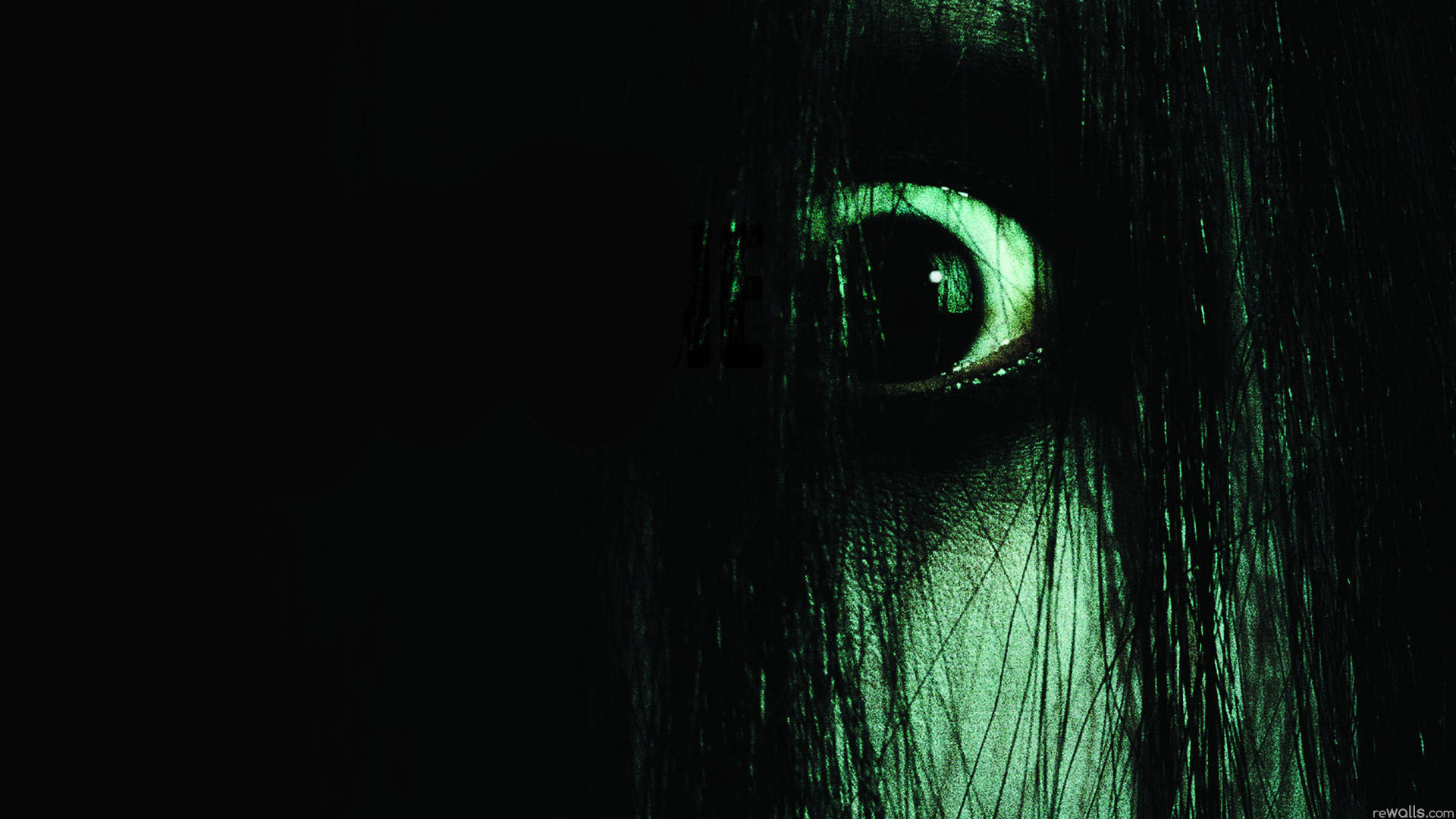 scary computer background
