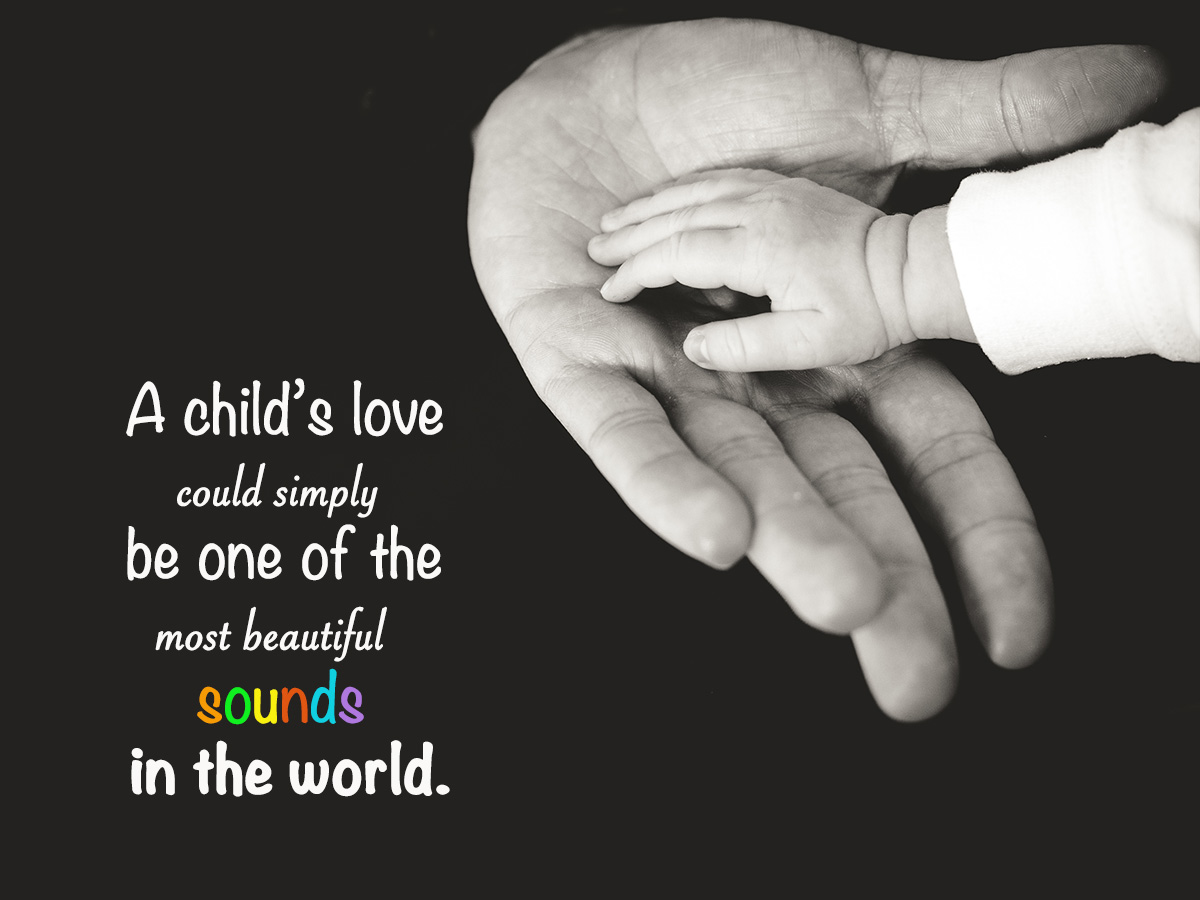 A child’s love