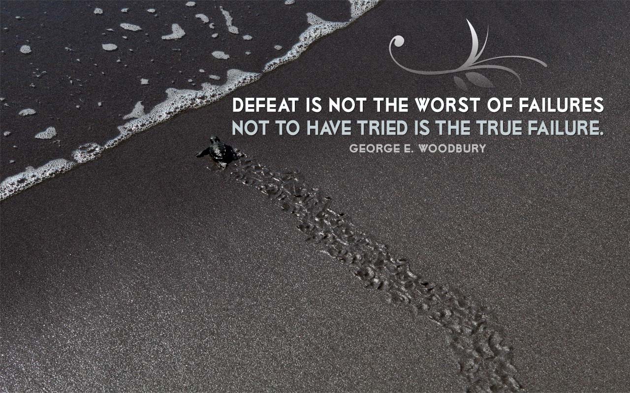 Defeat is not the worst