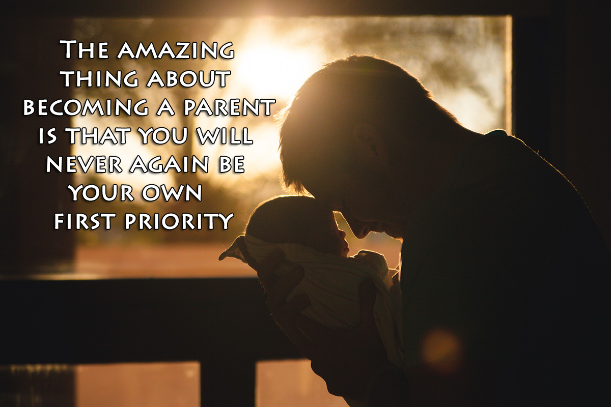 The amazing thing about becoming a parent