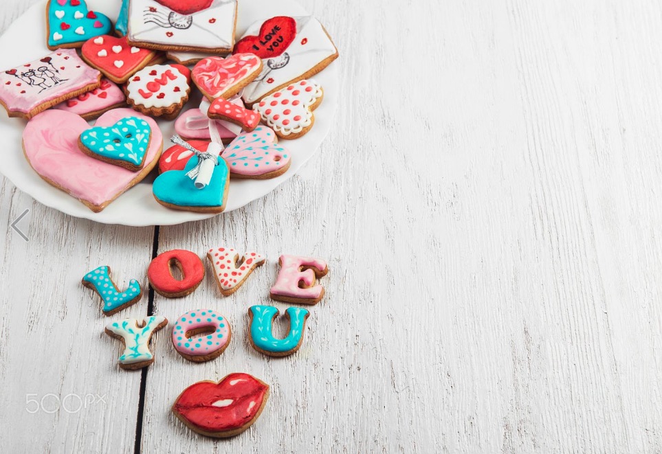 Gingerbreads for Valentines Day