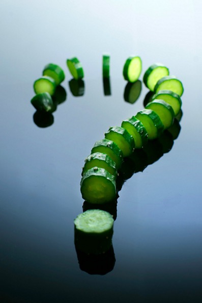The Cucumber Question Mark