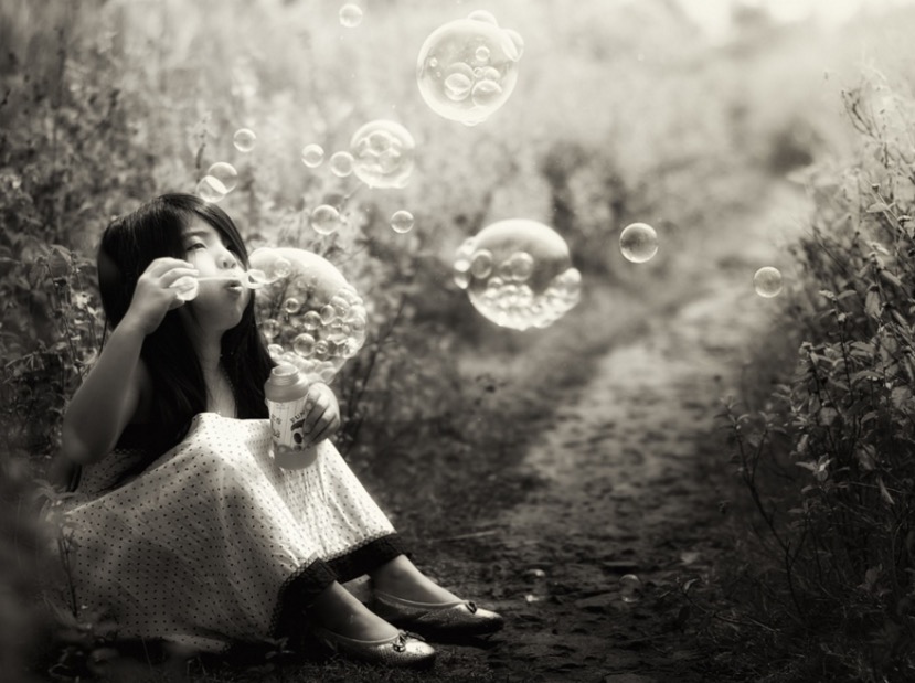 bubbles within bubble