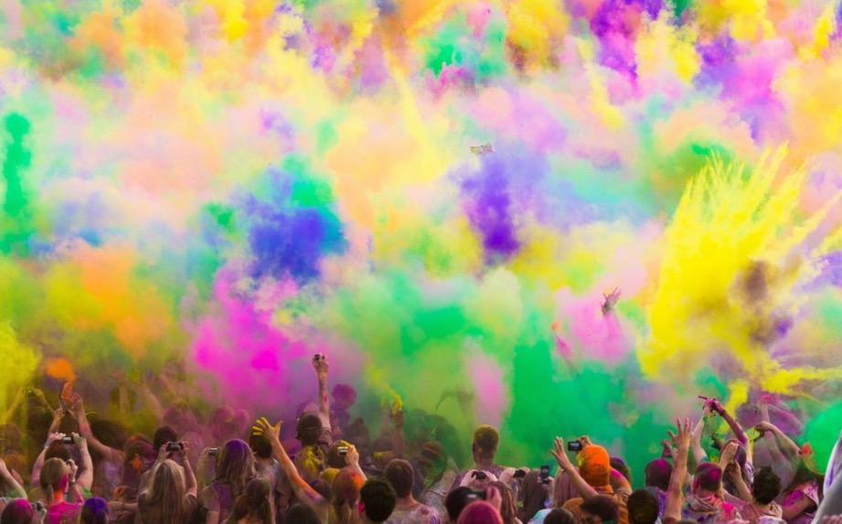 A colorful Festival