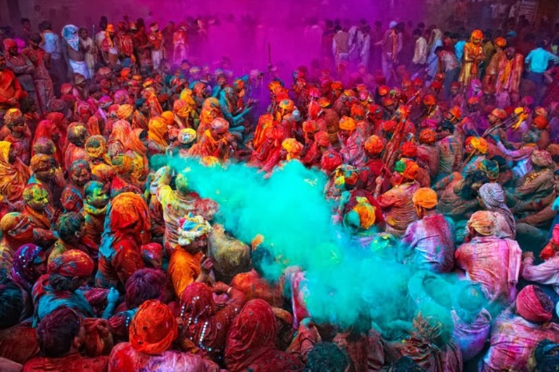 Indian festival of colors