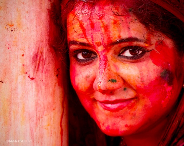Holi Portrait