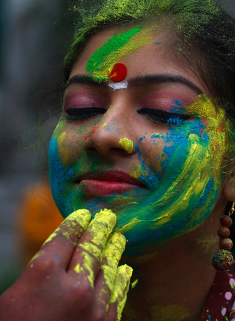 Holi kolkata india