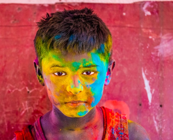 Indian Color Festival Portrai